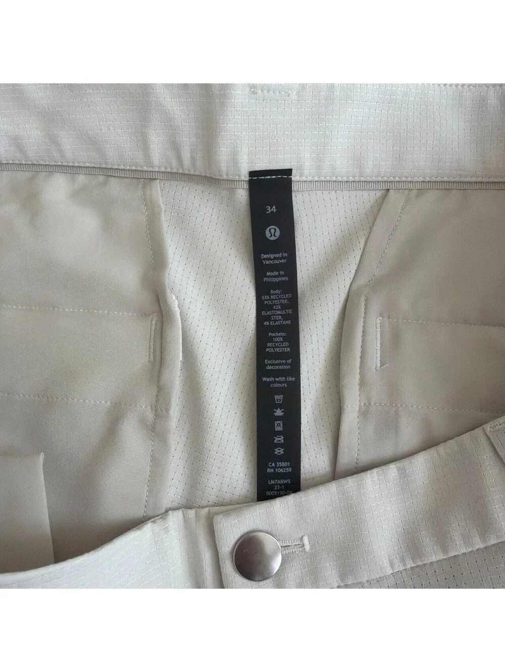 Lululemon commission short classic 7